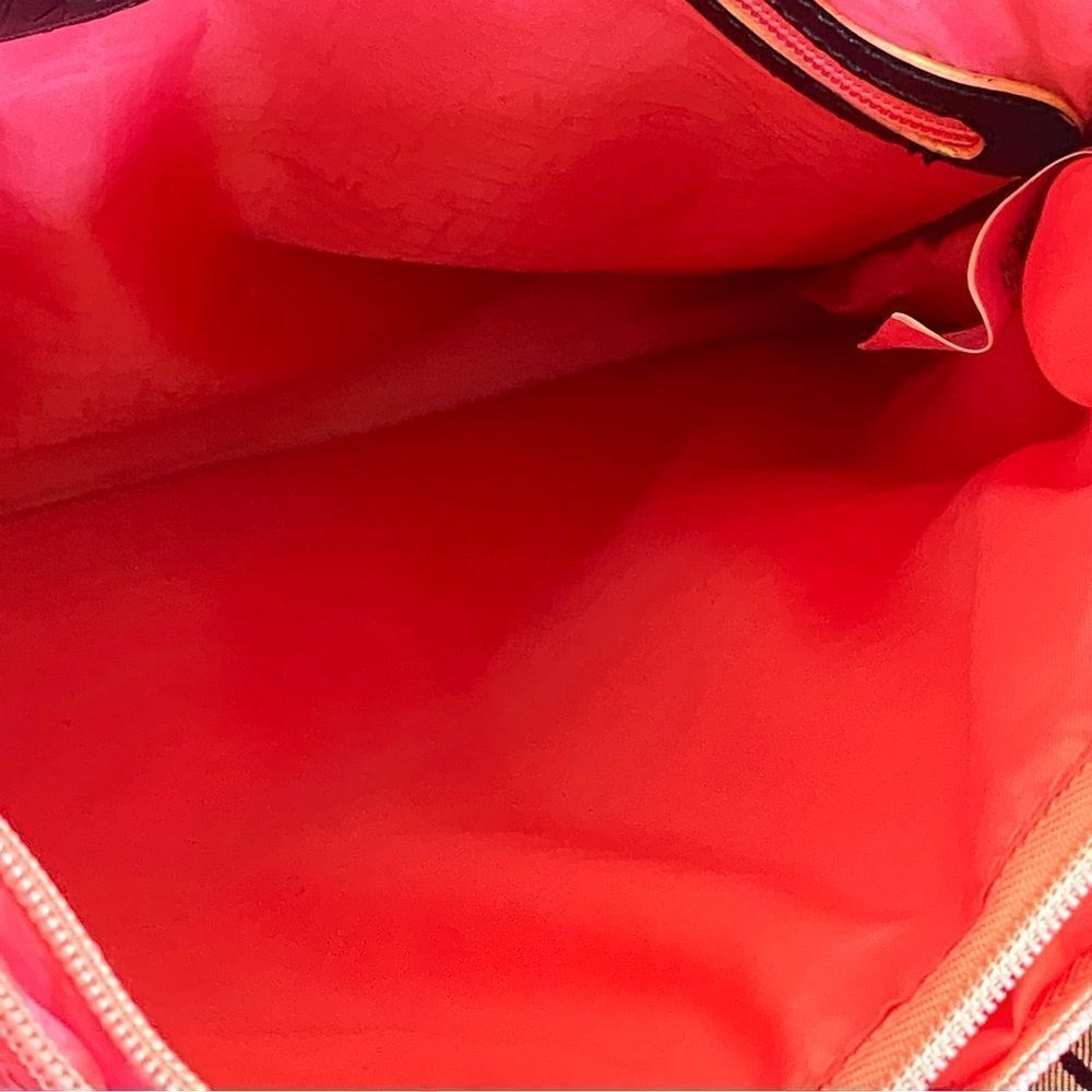 Diane Von Furstenberg DVF Large Logo Laptop Pocket Randa Travel Tote Bag NWOT - Picture 14 of 15